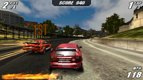 Burnout Legends screenshot 3 for PSP